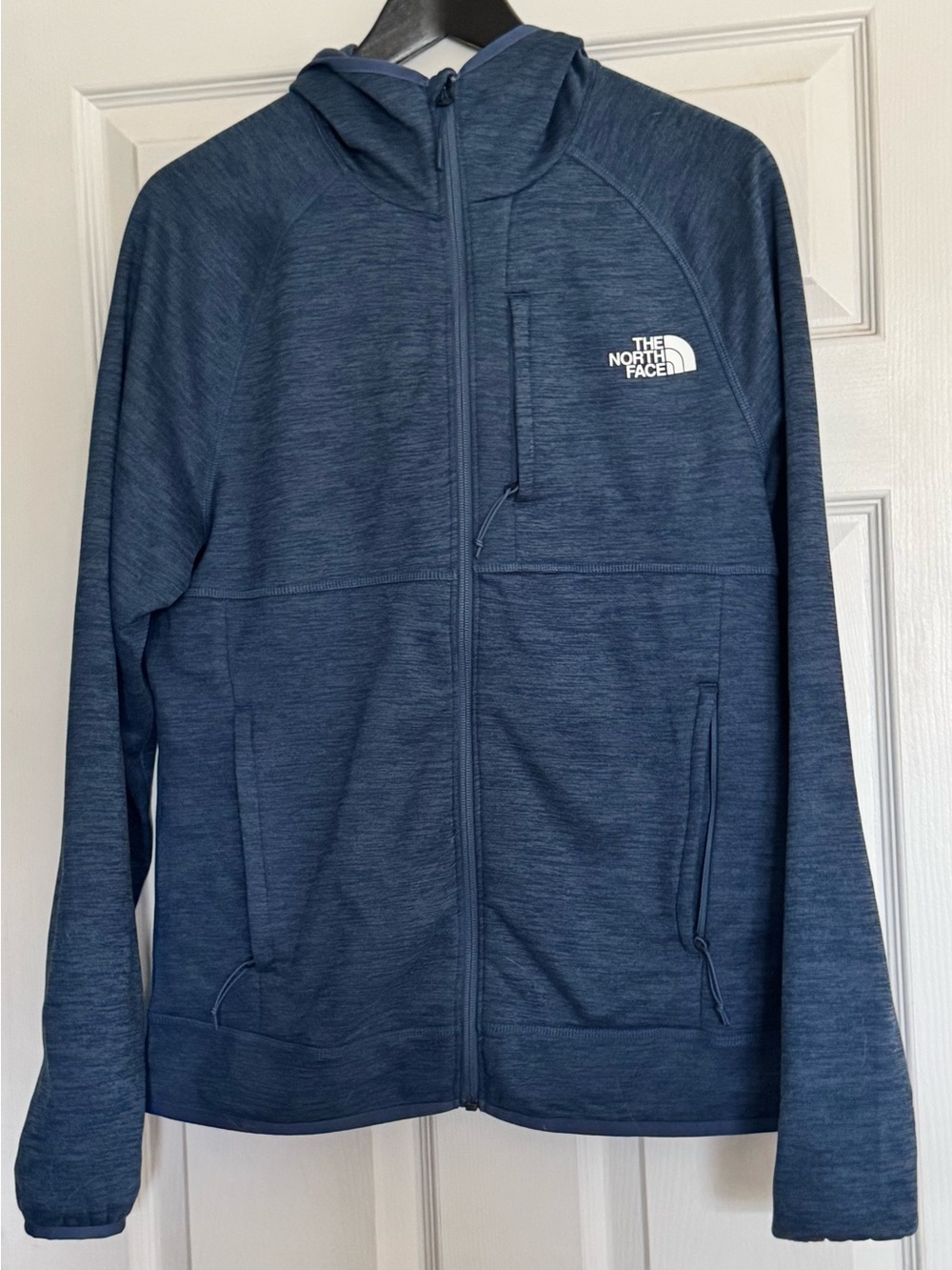 The North Face Men's Hooded Full-Zip Jacket - Navy Blue